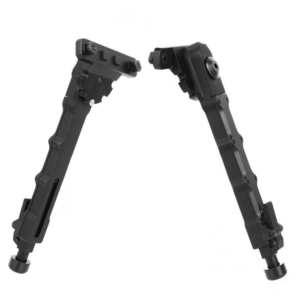 M-LOK 7.5" - 9" Rifle Bipod Lightweight Adjustable for Gun Hunting Matte Black